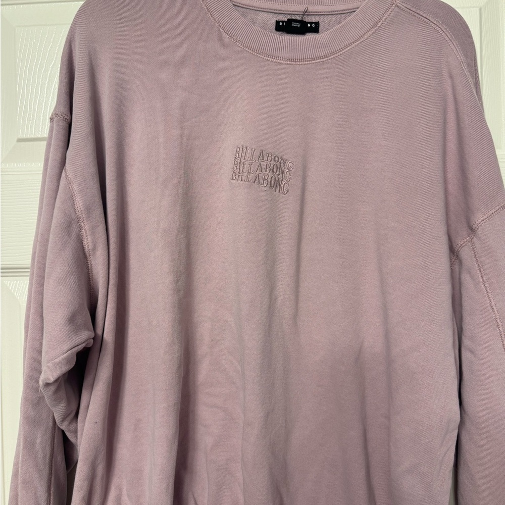 Billabong women’s Lavender Crewneck Sweater